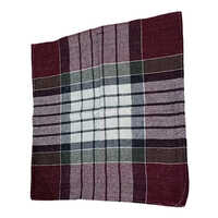 Check Cotton Kitchen Napkin - Color: Red