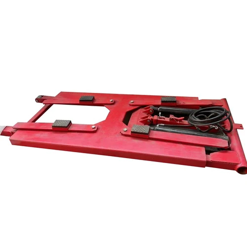 Stainless Steel Scissor Lift - Color: Red