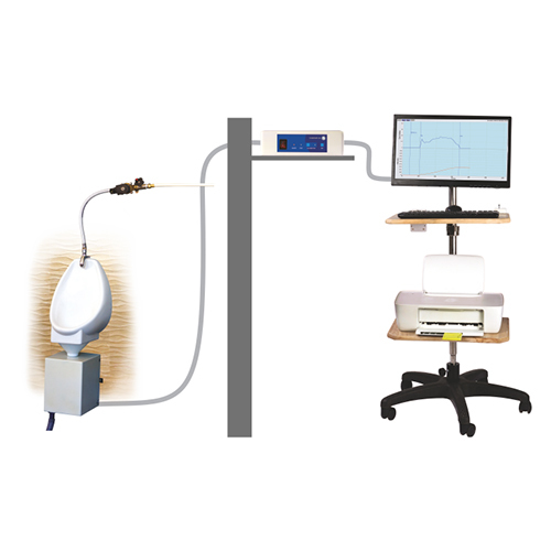 Wired Autoterusus Os Based Self Cleaning Uroflowmeter - Material: Metal