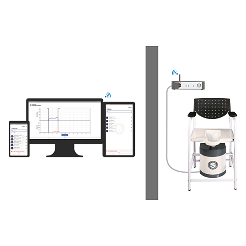 Auto-Tersus Wireless Self Cleaning Uroflowmetry System - Material: Metal
