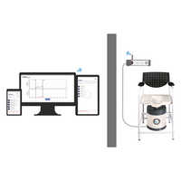 Auto-tersus Wireless Self Cleaning Uroflowmetry System - Material: Metal