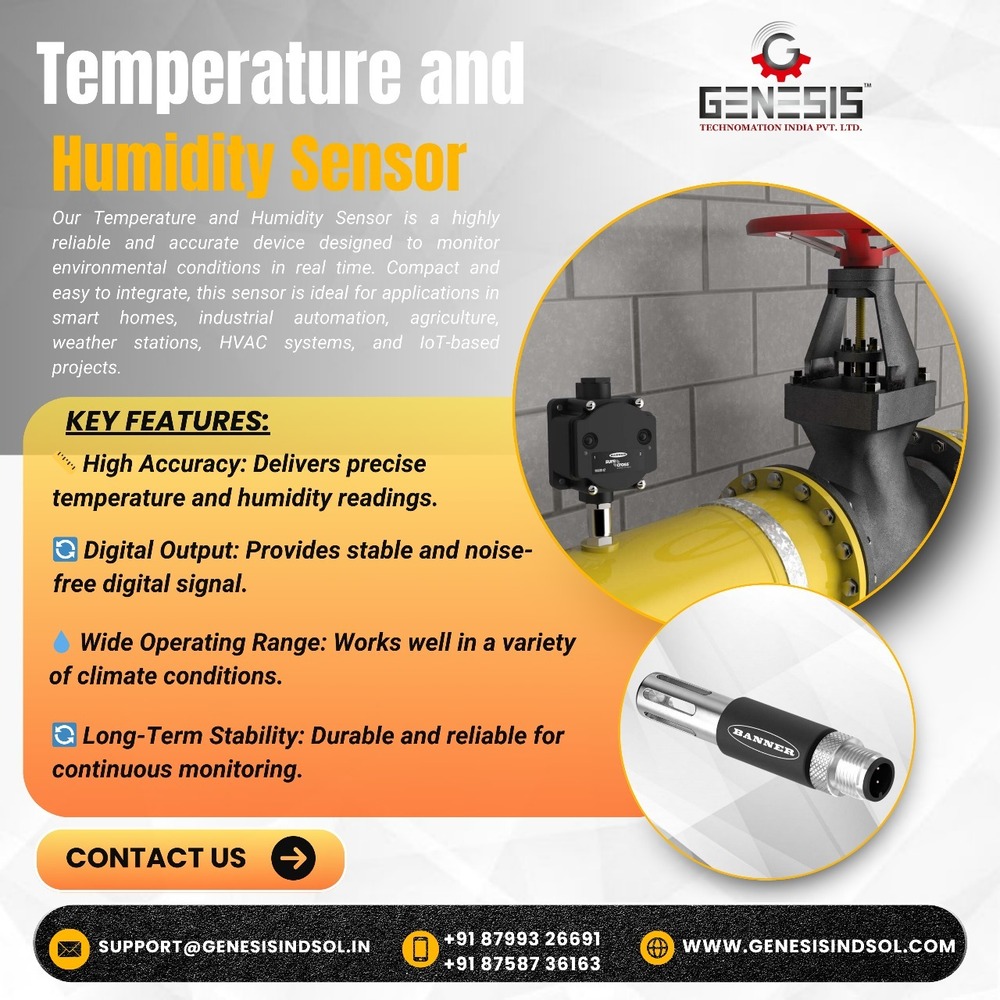 Industrial Temperature And Humidity Sensor