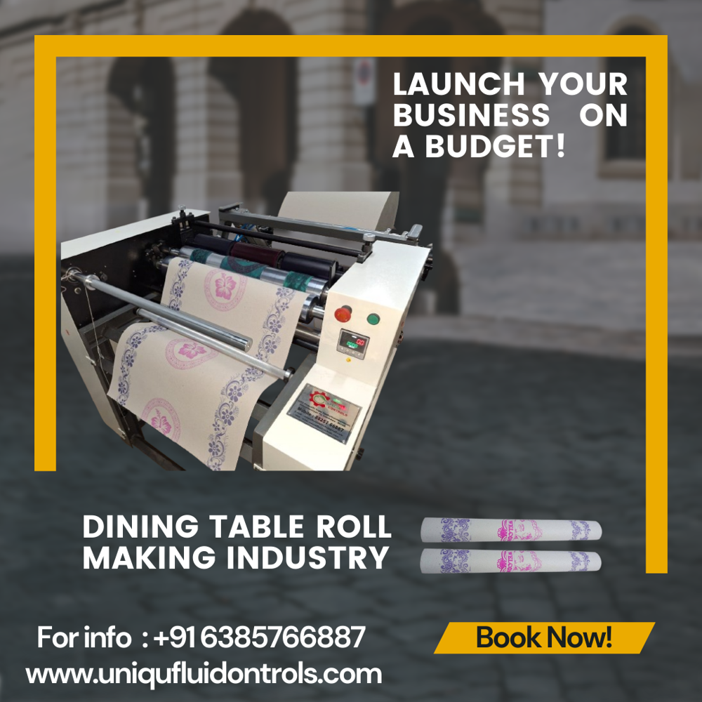 Dining Paper Roll Making Machine