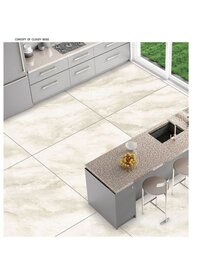 1200x1200mm Glossy Tiles - Color: Gold