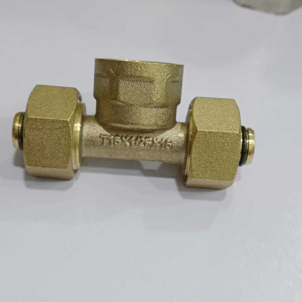 brass Female tee 1216 JDL