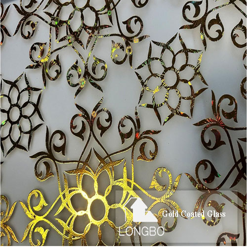 Factory Wholesale 2mm-10 mm Gold Coated glass