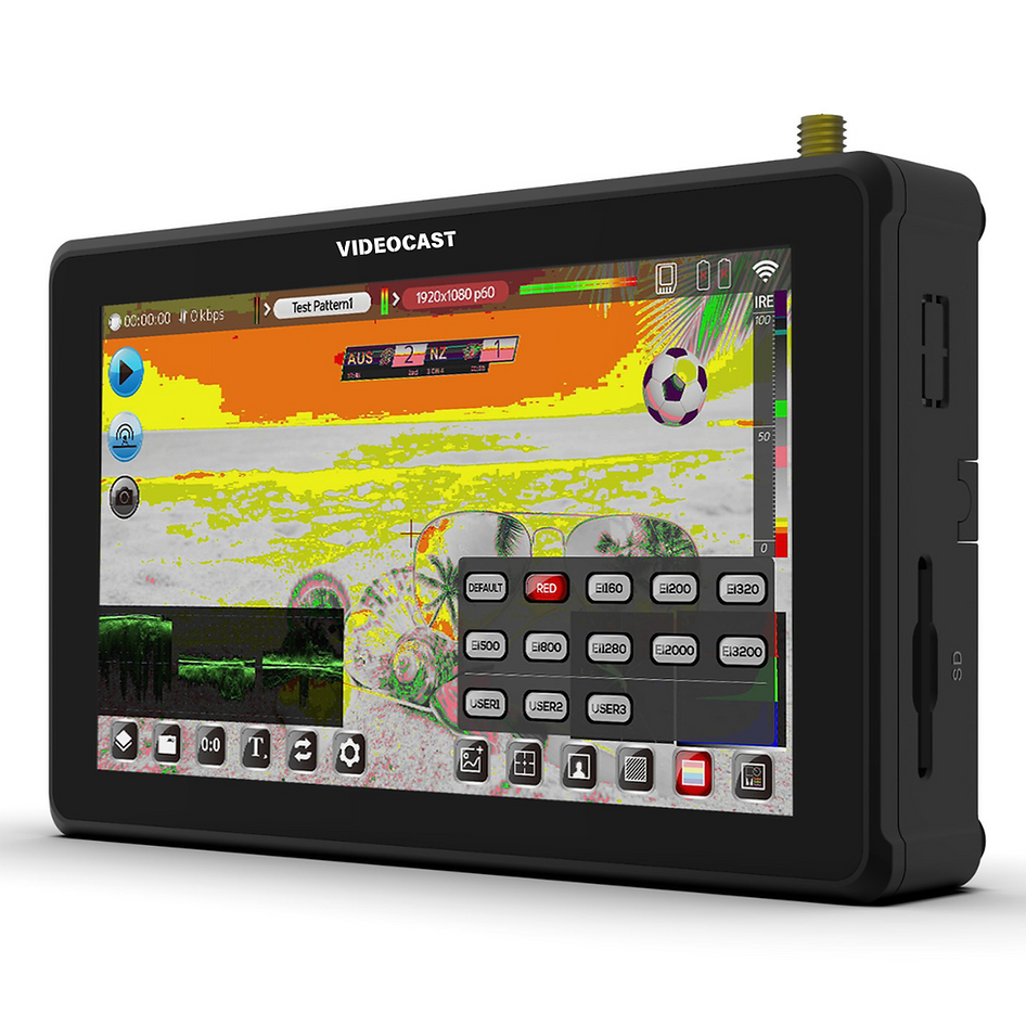 Videocast V5 Video Switcher Mixer For Live Streaming - Application: Industrial