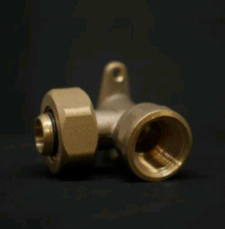 Jindal Mlc Gas Pipe Fittings - Color: Golden