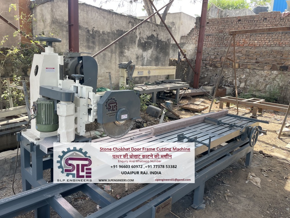 STONE CHOKHAT PATTAM CUTTING MACHINE DOUBLE BLADE