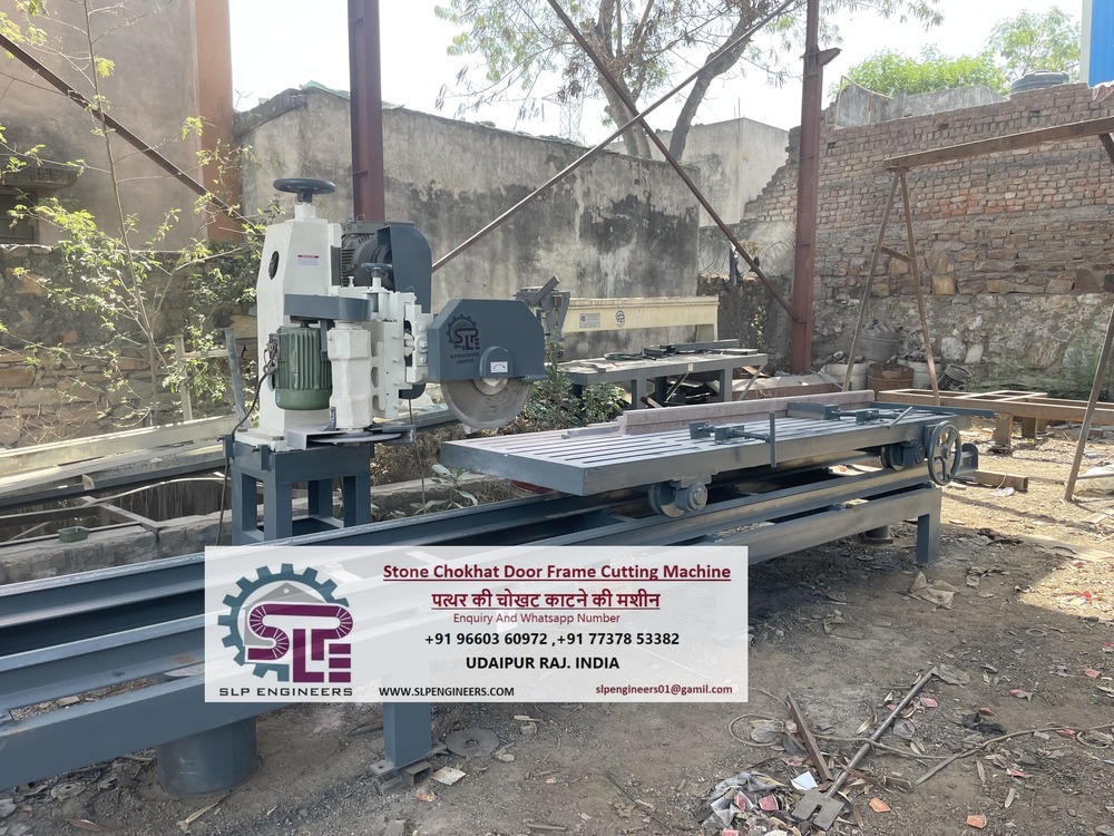STONE CHOKHAT PATTAM CUTTING MACHINE DOUBLE BLADE