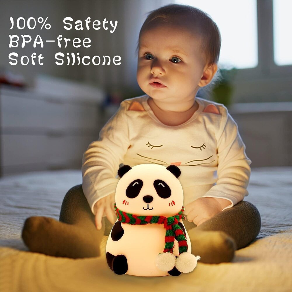 Silicone Panda Lamp