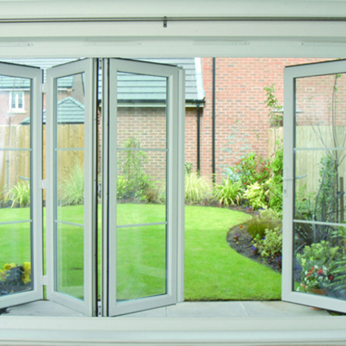 Elegance Slide And Fold Door System - Color: Black