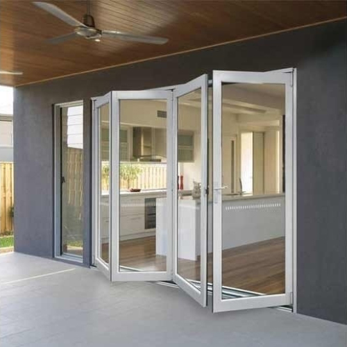 Elegance Slide And Fold Door System - Color: Black