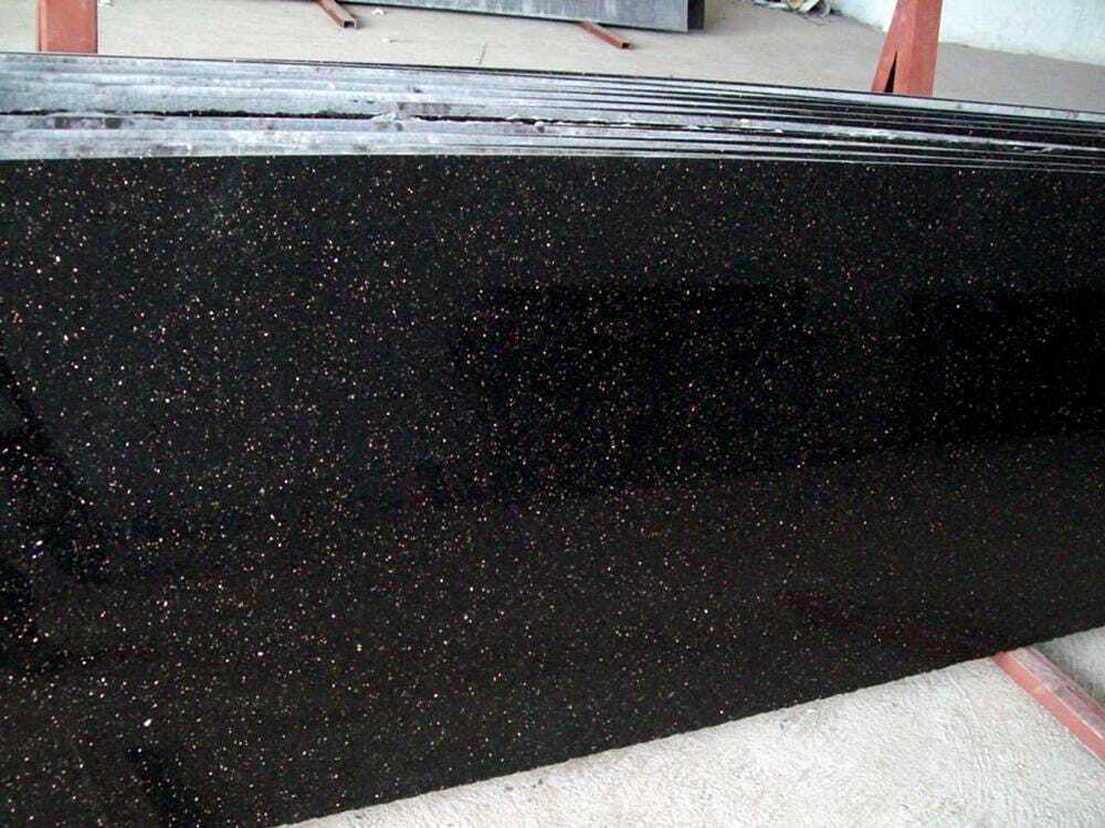 Galaxy Black Granite Slab - Application: Construction
