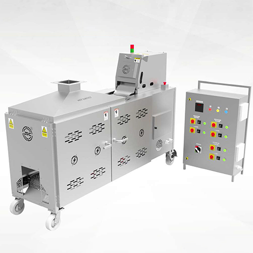 Commercial Deluxe Fully Electrical Semi Automatic Roti Making Machine - Material: Ss