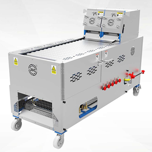 Commercial Super Deluxe Semi Automatic Roti Making Machine - Material: Ss