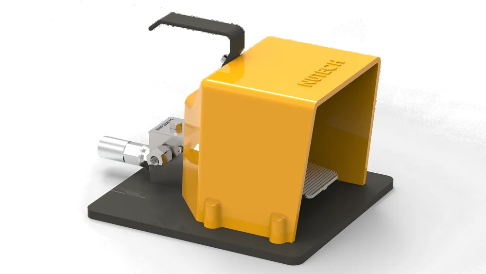 20000 Psi Stainless Steel High Pressure Dump Foot Operated Valve (FOV)