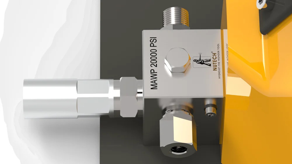 20000 Psi Stainless Steel High Pressure Dump Foot Operated Valve (FOV)