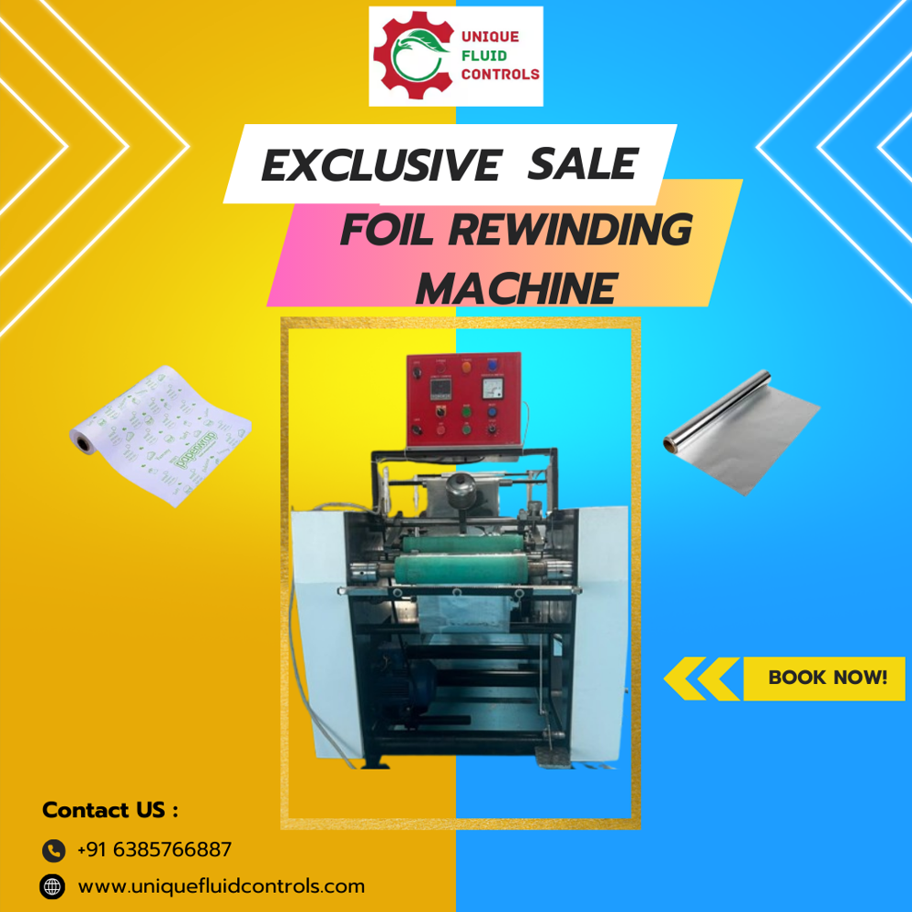 Aluminium Foil Rewinding Machine