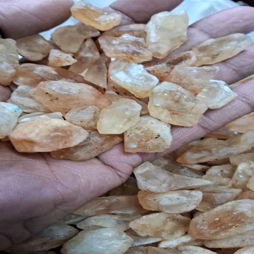 Natural Citrine Rough Stone