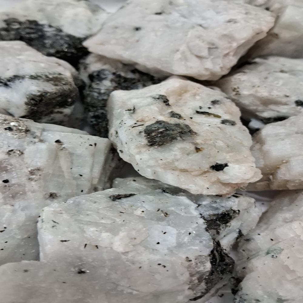 Natural Rainbow Moonstone Rough Stone