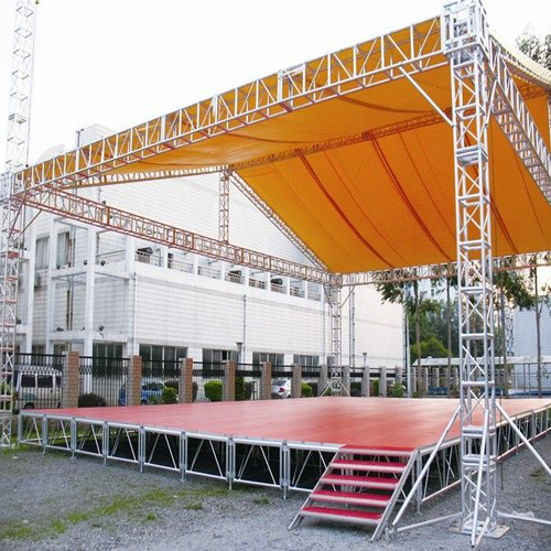 Alluminium Truss And Stage - Color: White