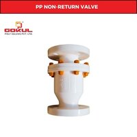 Gokul PP Foot Valve Flange Type