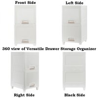2 Unit Plastic Storage Cupboard