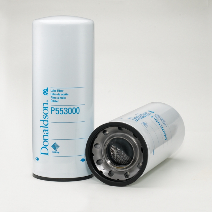 Donaldson P553000 Lube Filter, Spin-On Full Flow - Color: White