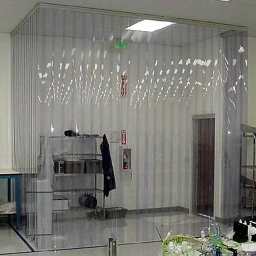 Polar Pvc Strip Curtain - Color: Transparent