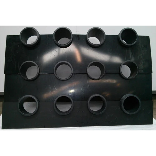 Duct Pipe Spacer - Color: Black