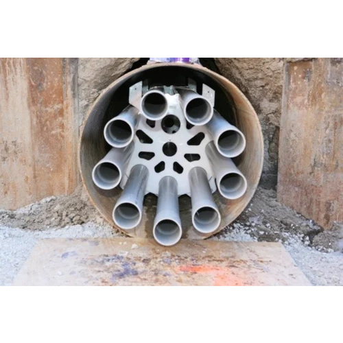 Hdpe Pipe Spacer - Color: Grey