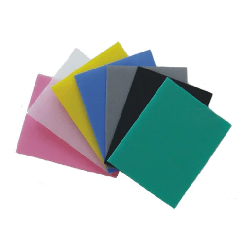 Plastic Corrugated Sheet - Color: Multicolor