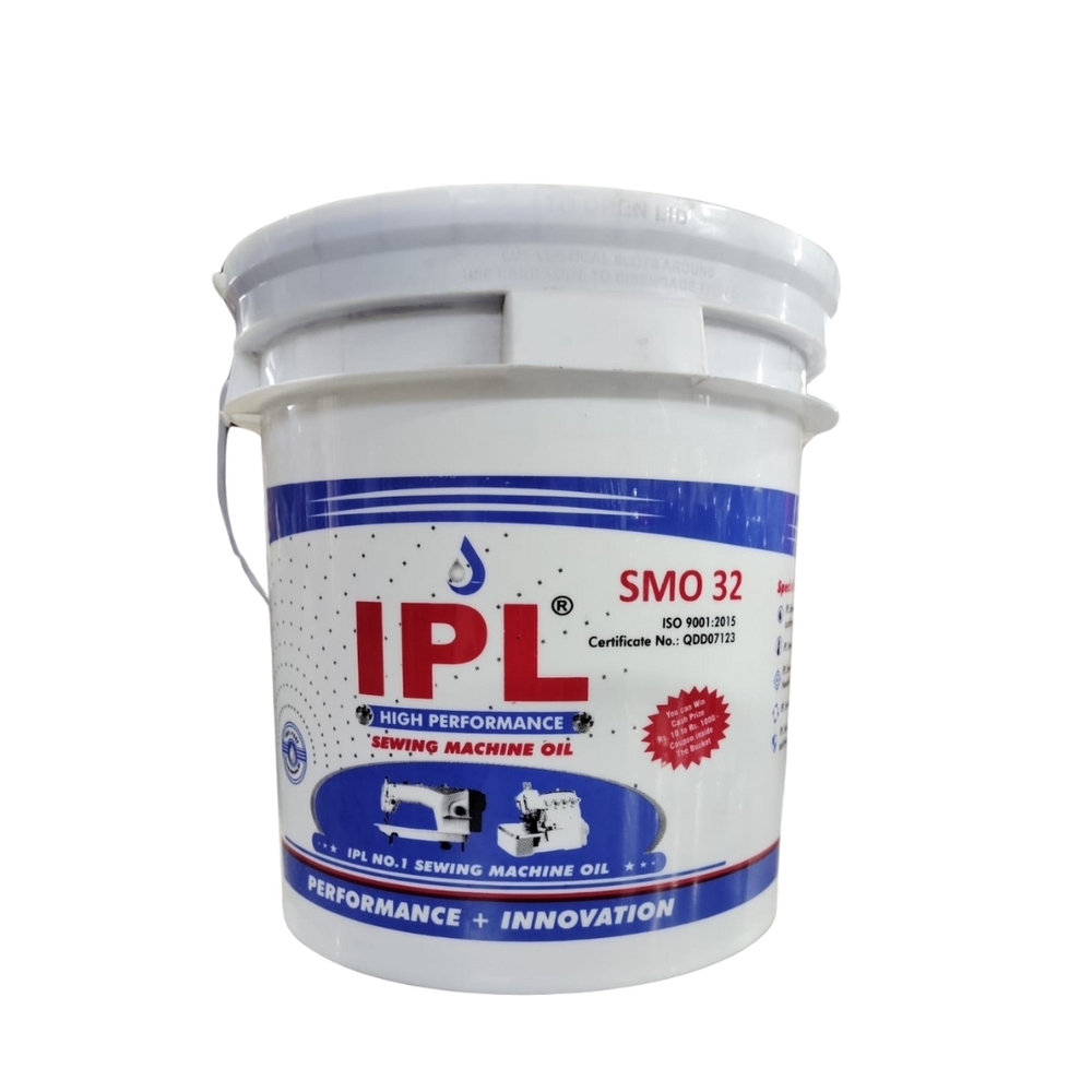 Ipl Sewing Machine Oil - 10l Bucket - Application: Industrial