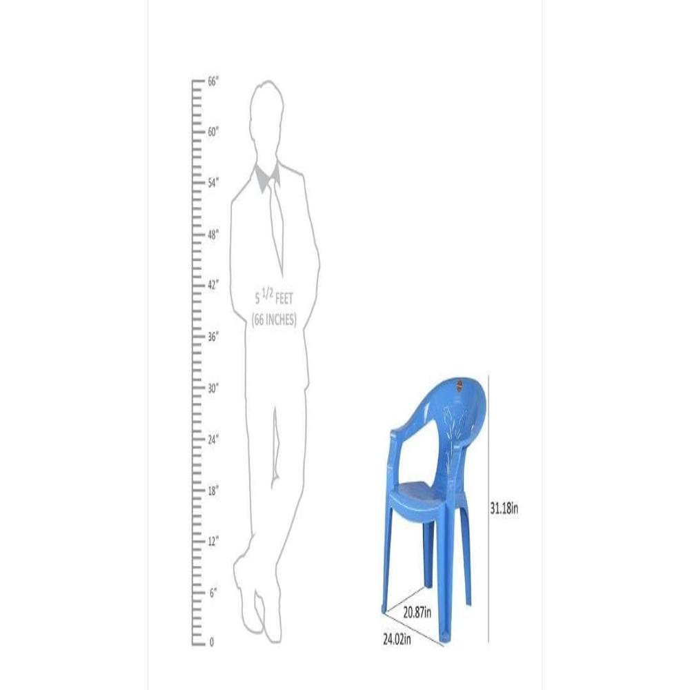 Cello Floret Chair - Color: Blue