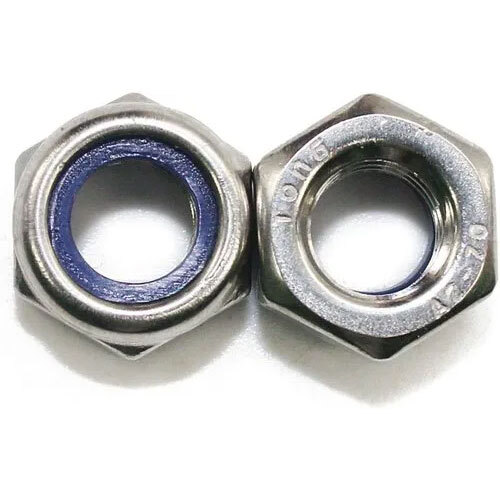 Nylon Lock Nut - Color: Silver
