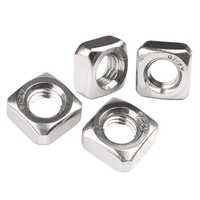 M.s. Square Nuts - Color: Silver