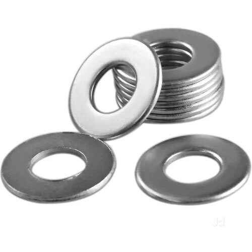 Ms Round Plain Washer - Color: Silver