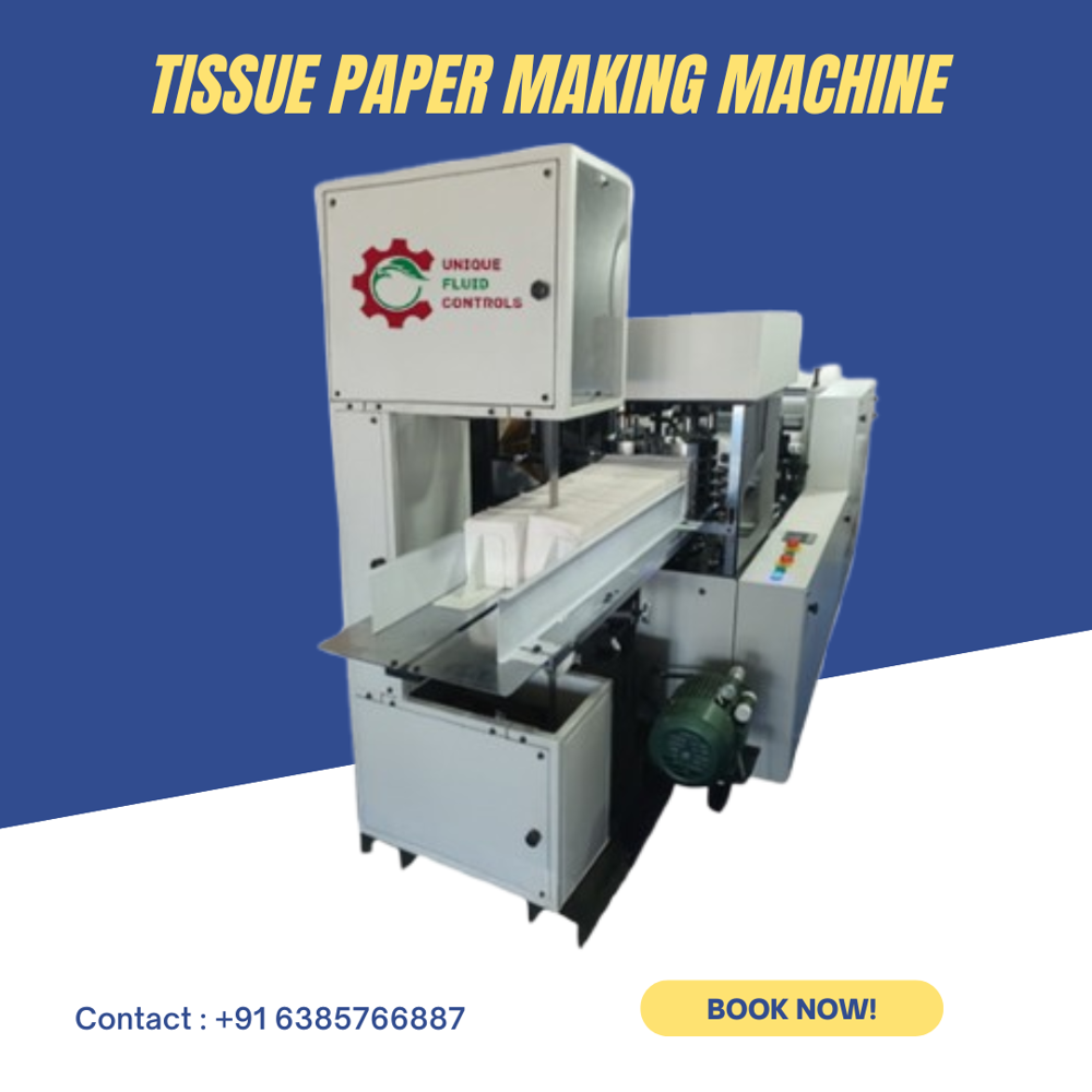 Soft Tissue Paper Making Machine With Printing - Capacity: 0-10 Ton/day