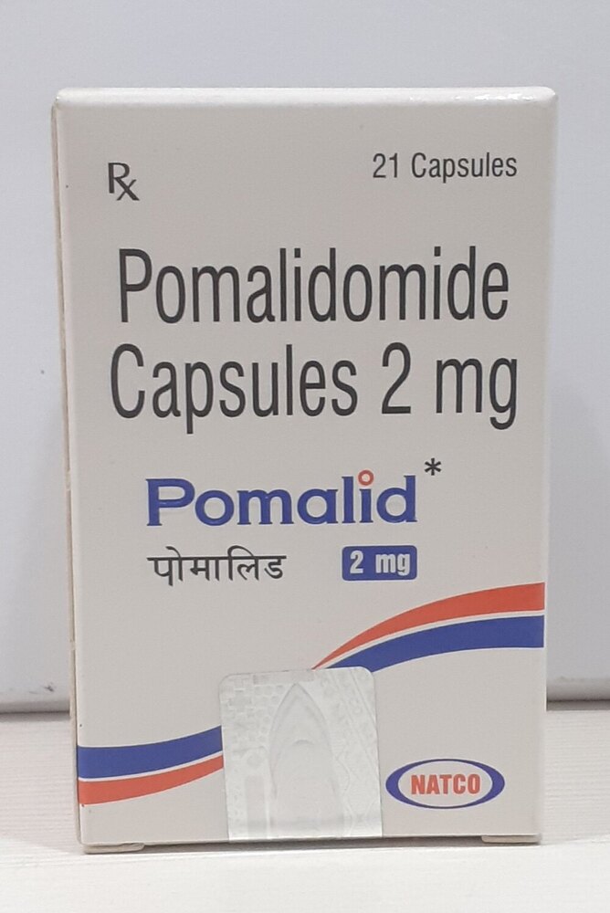 Pomalidomide 2 Mg Capsule - Easy-to-consume Formulation | Suitable For Cancer Treatment, Slight Fermentation Smell, 24 Month Shelf Life, Store Cool And Dry