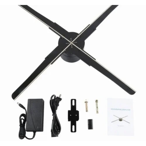 3d Holographic Led Display Fan 50 Cm