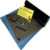 Supreme Anti Static Esd Mat For Flooring - Color: Black