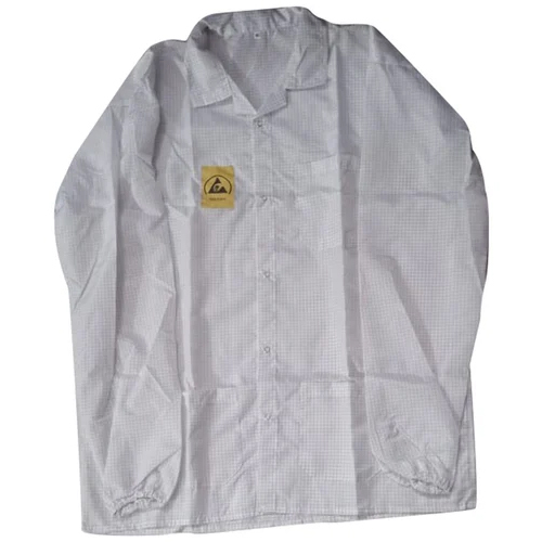White ESD Apron