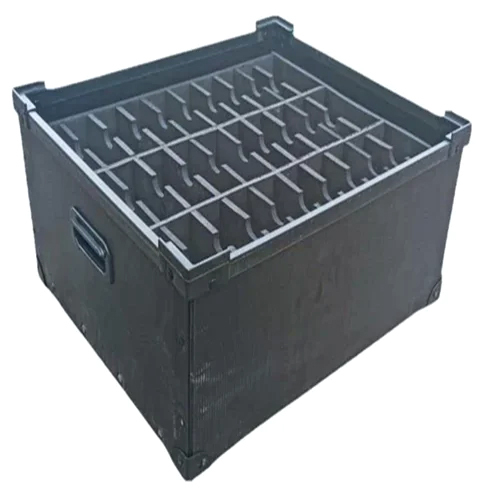 Supreme - Pp Sheet Partitions Esd Bin - Color: Black