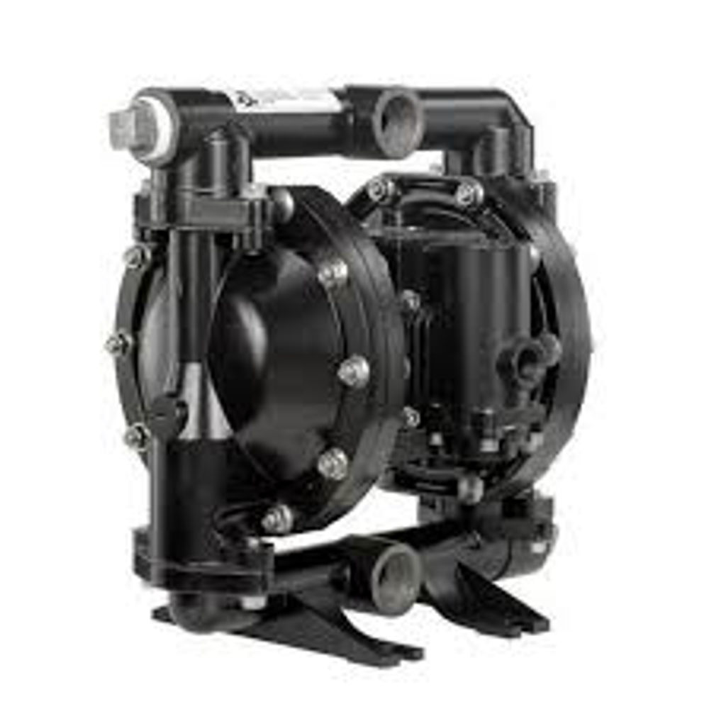 3 Inch Aro Aluminium Powder Pump - Color: Black