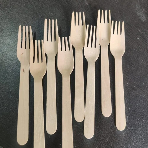 16Cm Wooden Disposable Fork - Application: For Event And Party Supplies