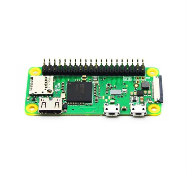 Raspberry Pi Zero Wh Pi Zero Wh Wireless Raspberry Pi 0 Wh Built-in Wifi And Bluetooth Pre-soldered Gpio Headers - Color: Black With Green