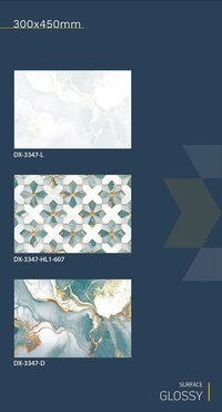 30x45 Ceramic Wall Tiles golden series concept