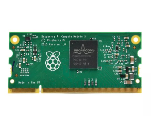 Raspberry Pi Compute Module 3 Raspberry Pi CM3 Computer Module 3 With Quad-Core SBC High-Performance Embedded Computer Module