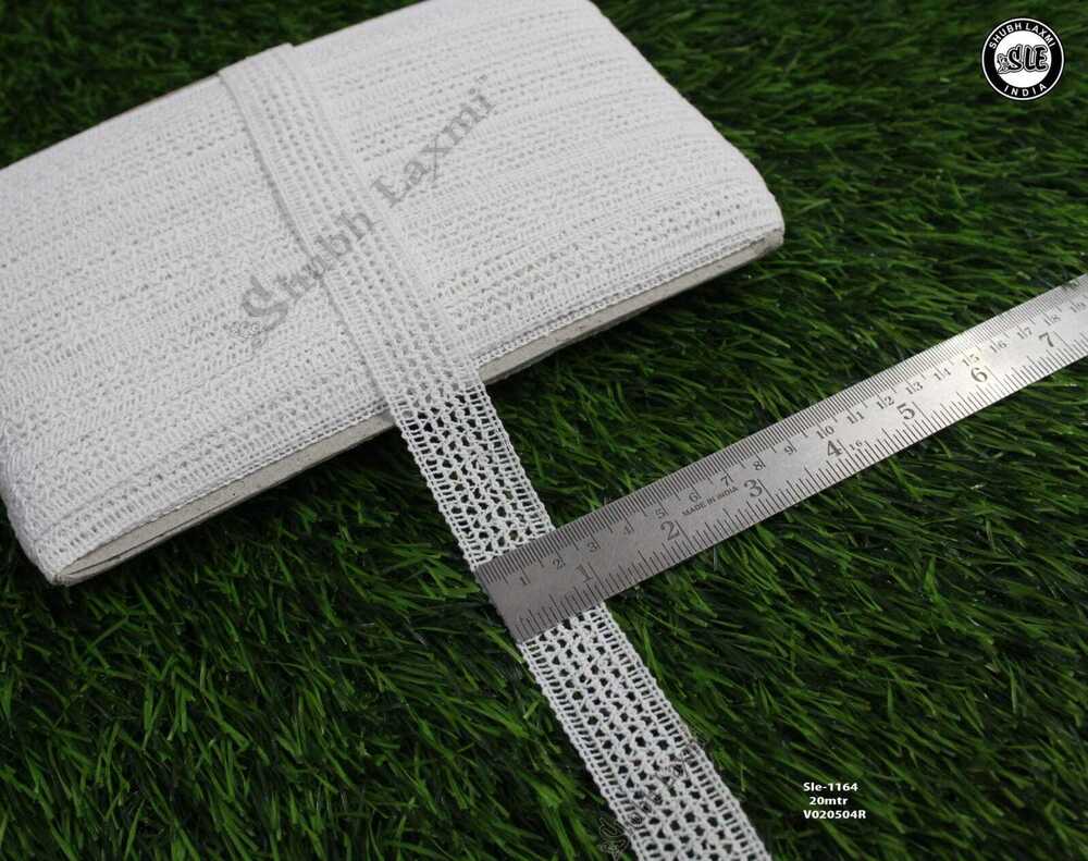Cotton White Embroidery Lace